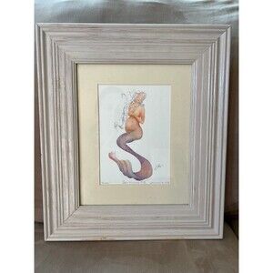 Framed Print Pregnant Mermaid Sea Maiden #15 by Robert Kline Art Artwork